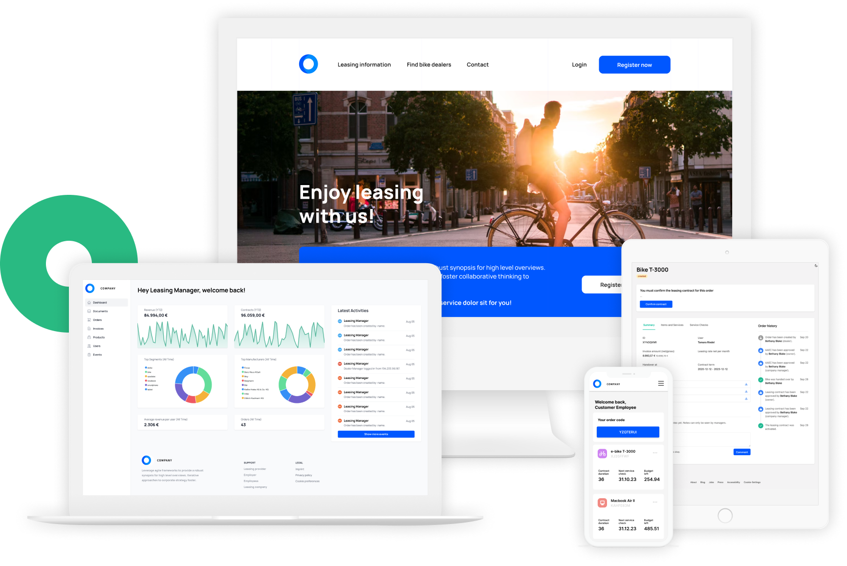 Wunderlease platform preview